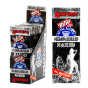 Hemparillo Hanf Wraps Naked x4 Blunts (15packs/display)