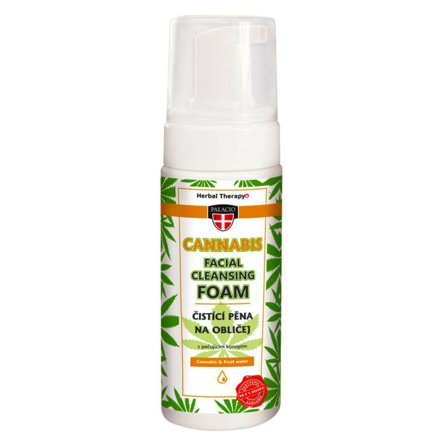 Palacio Cannabis Gesichtsreinigungsschaum (150ml)