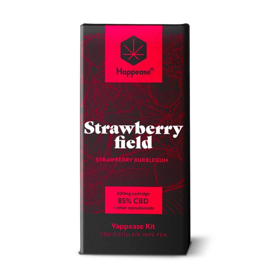 Happease Strawberry Field 85% CBD Starter Kit