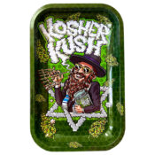 Best Buds Kosher Kush Metall Rolling Tray Medium 17x28cm