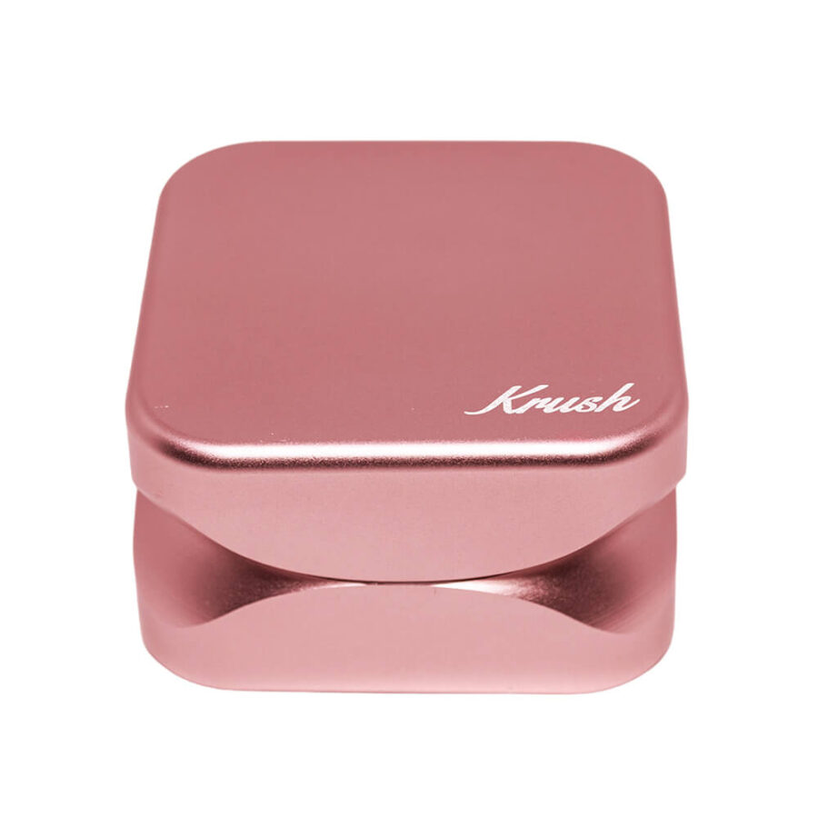 Krush Kube 2.0 Rose Gold Aluminium Grinder 2 Teile - 55mm