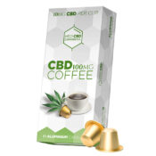 MediCBD Kaffeekapseln kompatibel Nespresso mit 100mg CBD (10er-Pack/Display)