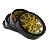 Storm big gold aluminium grinder 63mm (6stk/display)