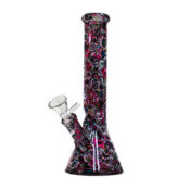 Mexikanische Blumen Cristal Bong 26cm