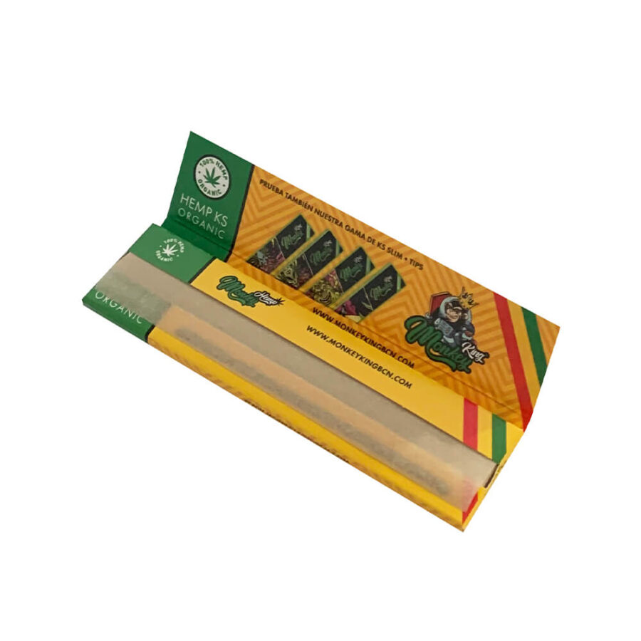 Monkey King Hanf KS Slim Papers (50stk/display)