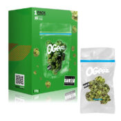 Ogeez Cristal Bong 35cm mit Cannabis-Schokolade (100g)