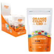 Orange County CBD Kleine Flasche Gummis Bären 400mg CBD 125g