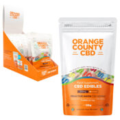 Orange County CBD Tüte Würmer 200mg CBD 50g (10stk/Display)