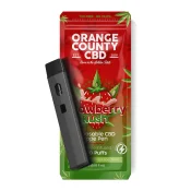 Orange County CBD Cali Einweg Vape 600mg CBD Strawberry Kush (10skt/display)