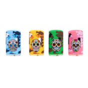 Prof Feuerzeuge Single Blueflame Camouflage Skull (20stk/display)