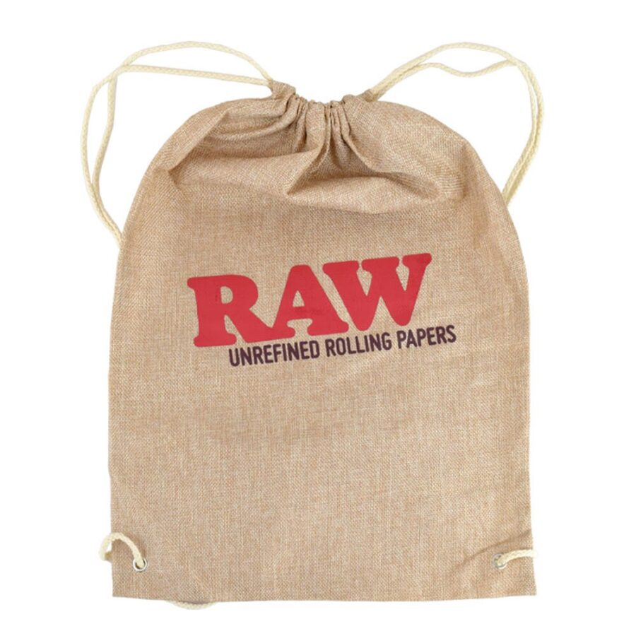 RAW Kordelzugtasche Tan