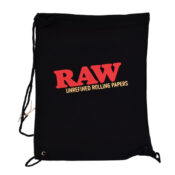 RAW Kordelzugtasche Schwarz