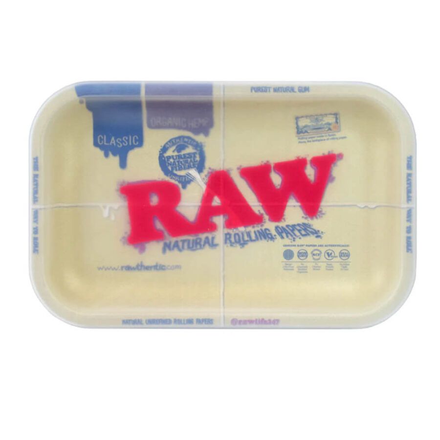 RAW Classic Dab Tray mit Silikonhülle Medium