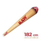 RAW Unrefined 100 Pre-Rolls Tips (6tins/display)