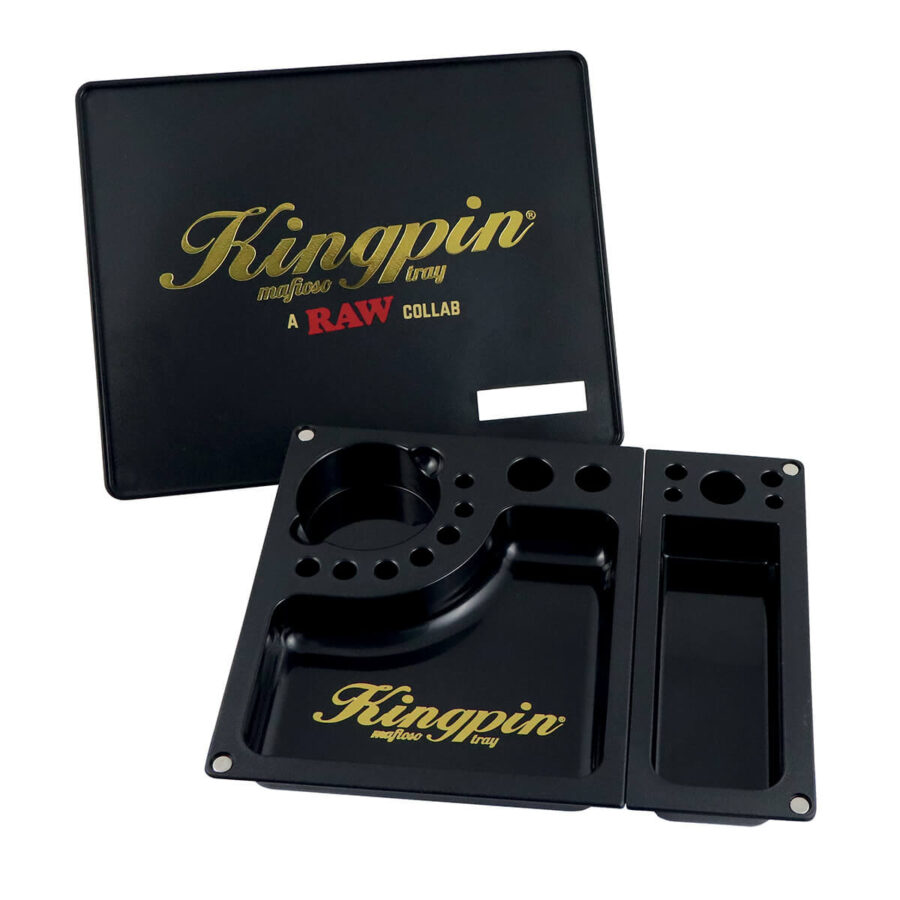 RAW und Kingpin Mafioso Large Plastic Rolling Tray