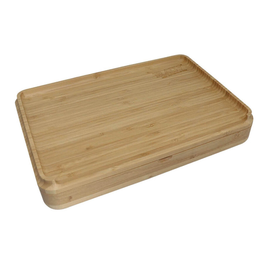 RAW Spirit Box Magnetisches Rolling Tray aus Holz