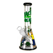 Cartoon Boy Handgefertigte Bong aus Cristal 25cm