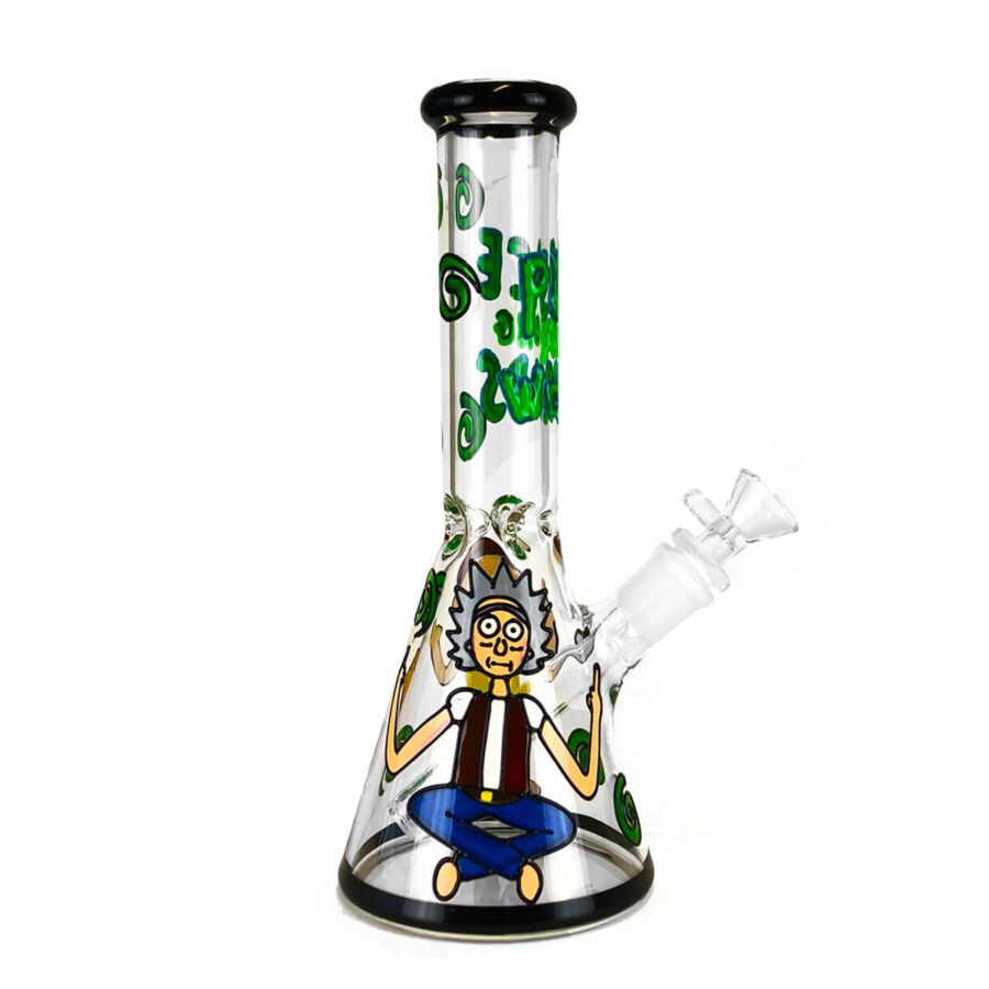 Cartoon Boy Handgefertigte Bong aus Cristal 25cm