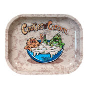 Best Buds Cookies And Cream Cookies Metall Rolling Tray Small 14x18cm
