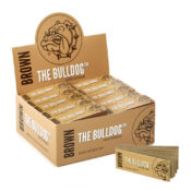 The Bulldog Braune, ungebleichte Filtertips (50 Stk./Display)