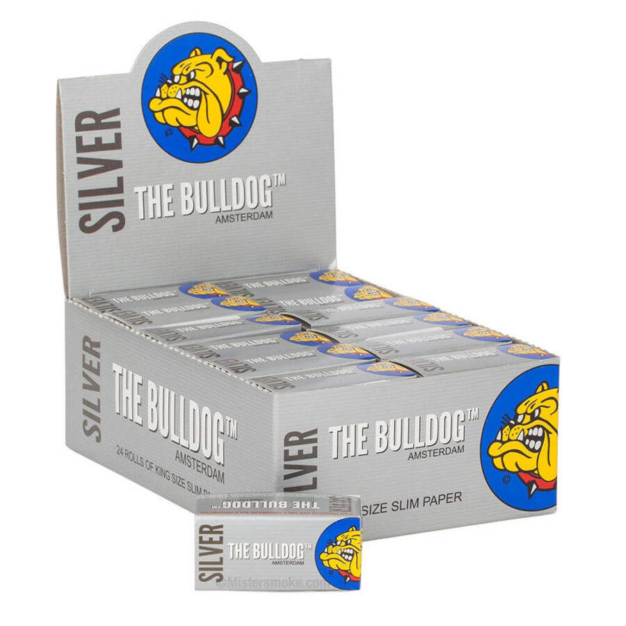 The Bulldog Silver 5 Meter Rolls King Size (24stk/display)