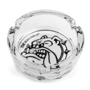 The Bulldog Original Aschenbecher aus weißem Cristal