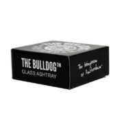 The Bulldog Original Aschenbecher aus weißem Cristal