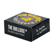 The Bulldog Original Schwarzer Aschenbecher aus Cristal