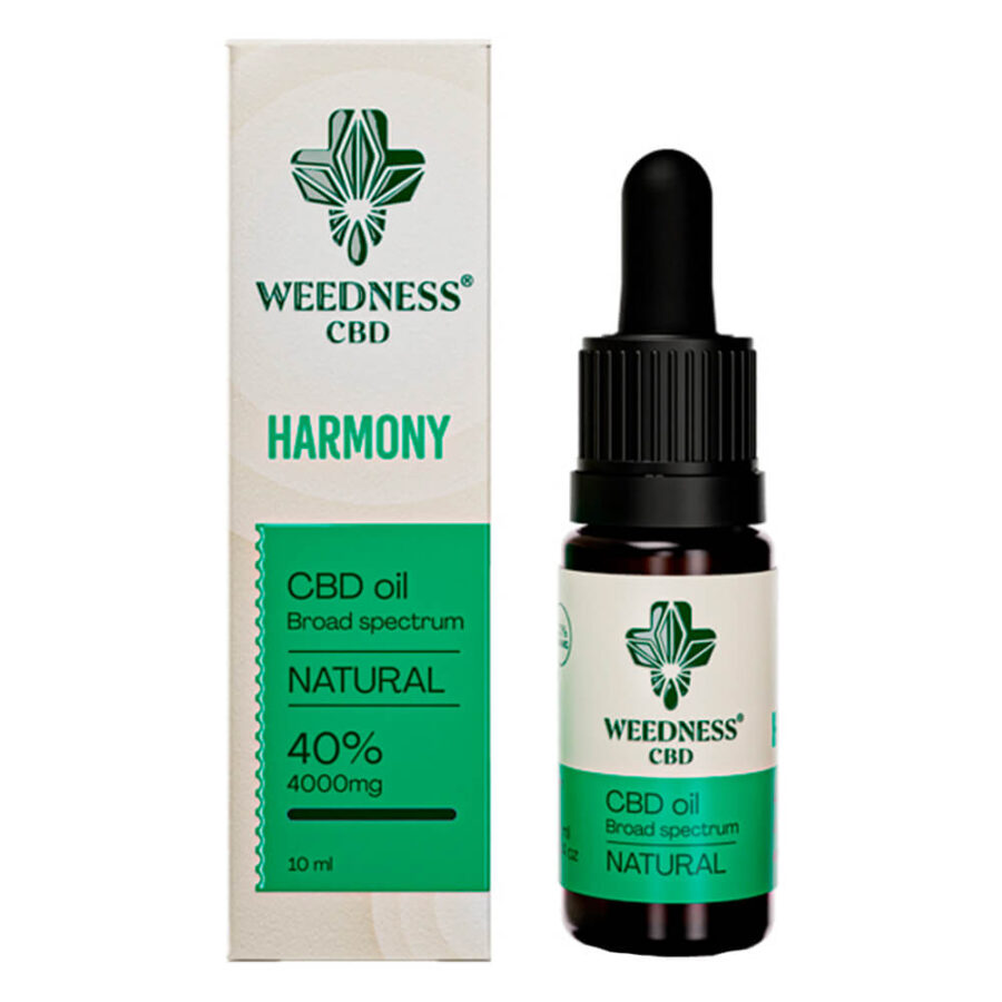 Weedness CBD Natural 40% CBD Öl (10ml)