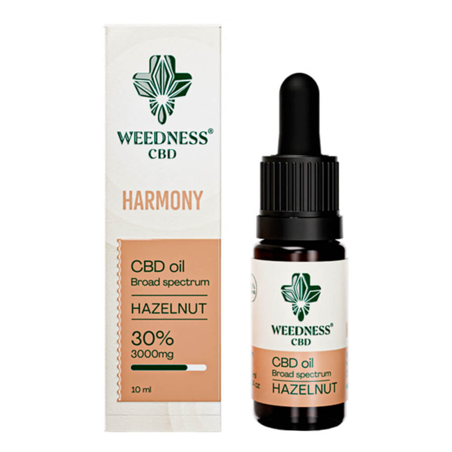 Weedness CBD Haselnuss 30% CBD Öl (10ml)