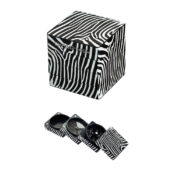 Champ High Zebra Square Metall-Grinder 50mm - 4 Teile