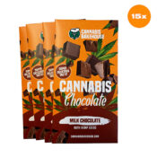 Cannabis Bakehouse Milchschokolade mit Hanf-Samen (15Stk/display)