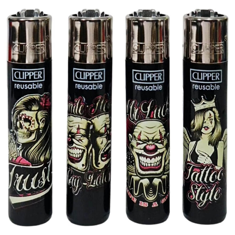 Clipper Feuerzeuge Dark Heaven (192stk/display)