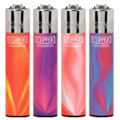 Clipper Feuerzeuge Pink Nebula (24Stk/Display)