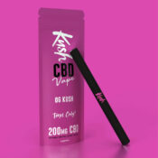 Kush CBD Vape OG Kush 200mg CBD Einweg Vape (10skt/display)