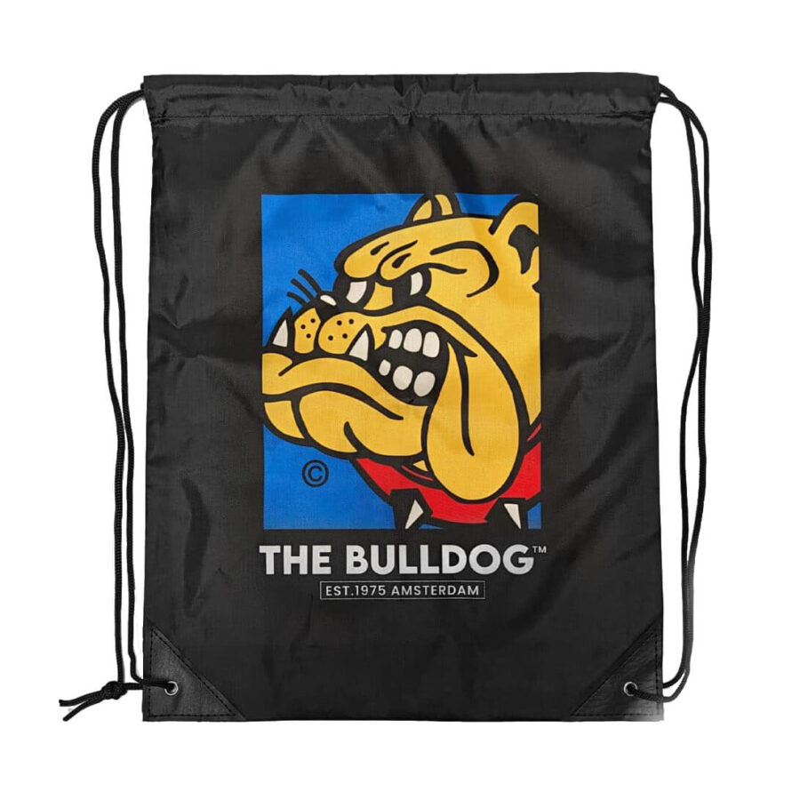 The Bulldog String Backpack mit Logo