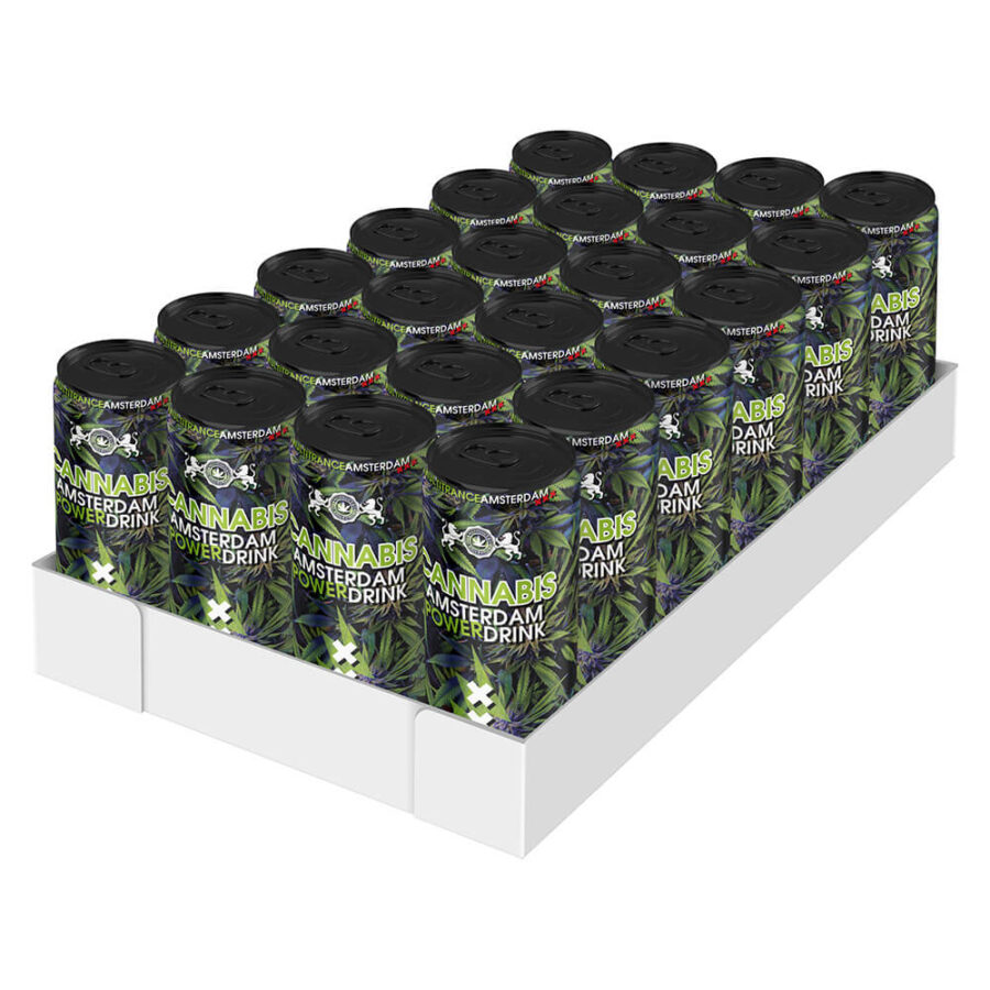 Amsterdam Cannabis Energy Drink 250ml (24 Dosen/Masterbox)