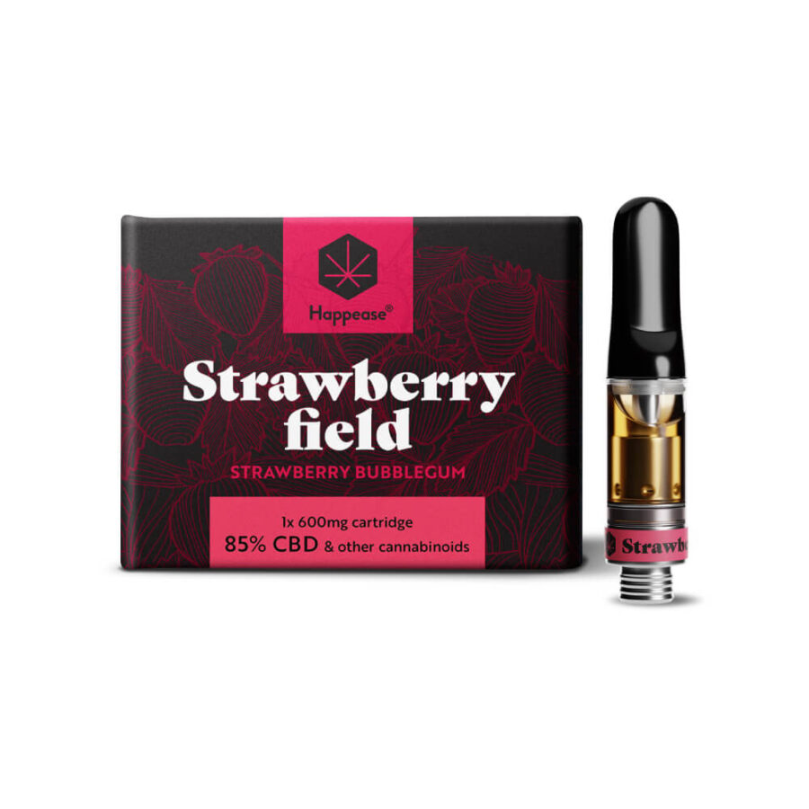 Happease 85% CBD Kartusche Strawberry Field (600mg)