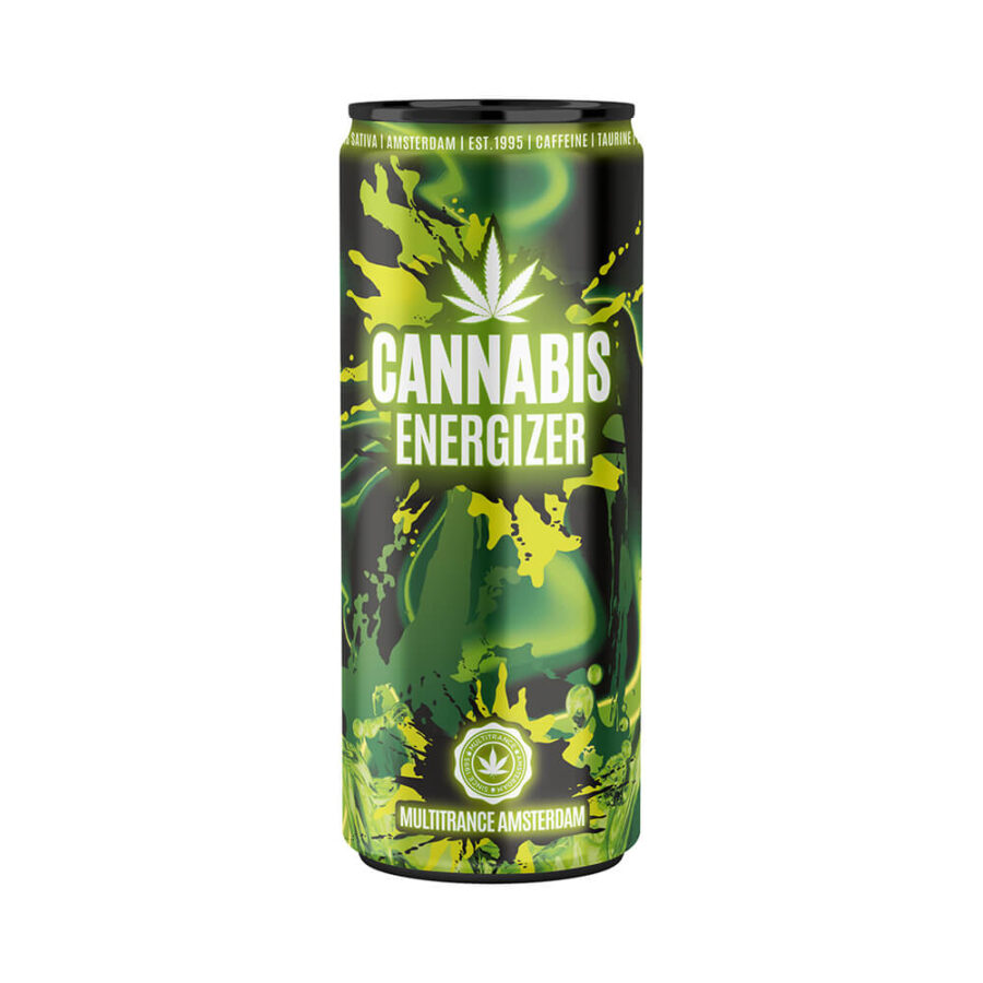 Haze Cannabis Energizer Energy Drink 250ml (24 Dosen/Masterbox)