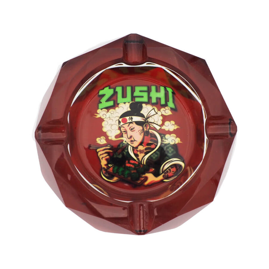 Best Buds Kristallaschenbecher mit Geschenkbox Zushi