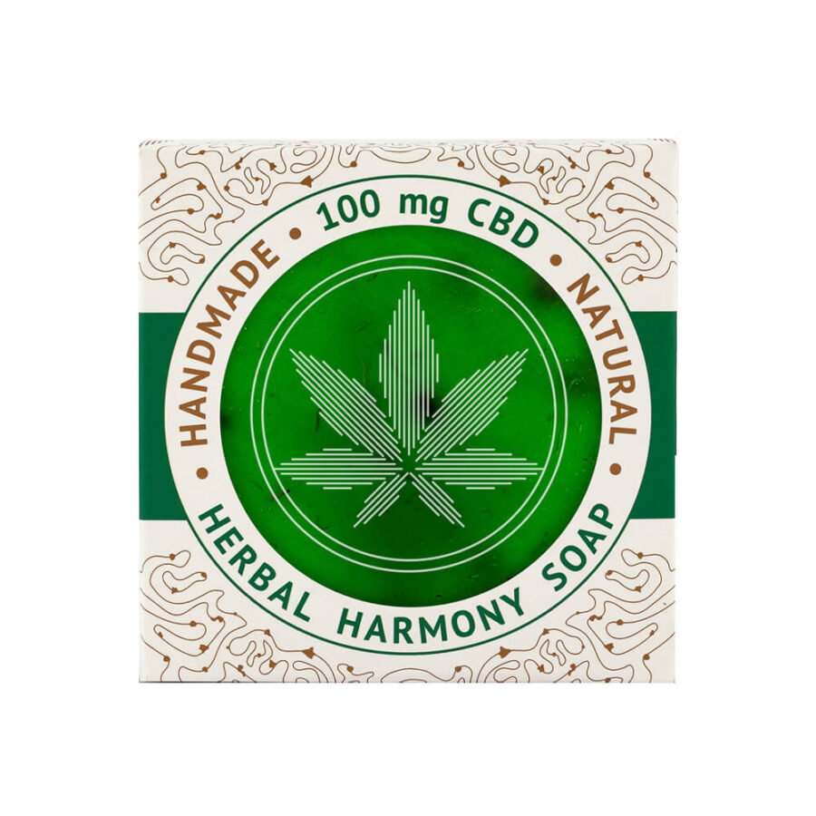 Cannaline Handgefertigte Seife Herbal Harmony 100mg CBD