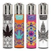 Clipper Sturmfeuerzeug Weed States (24Stk/Display)