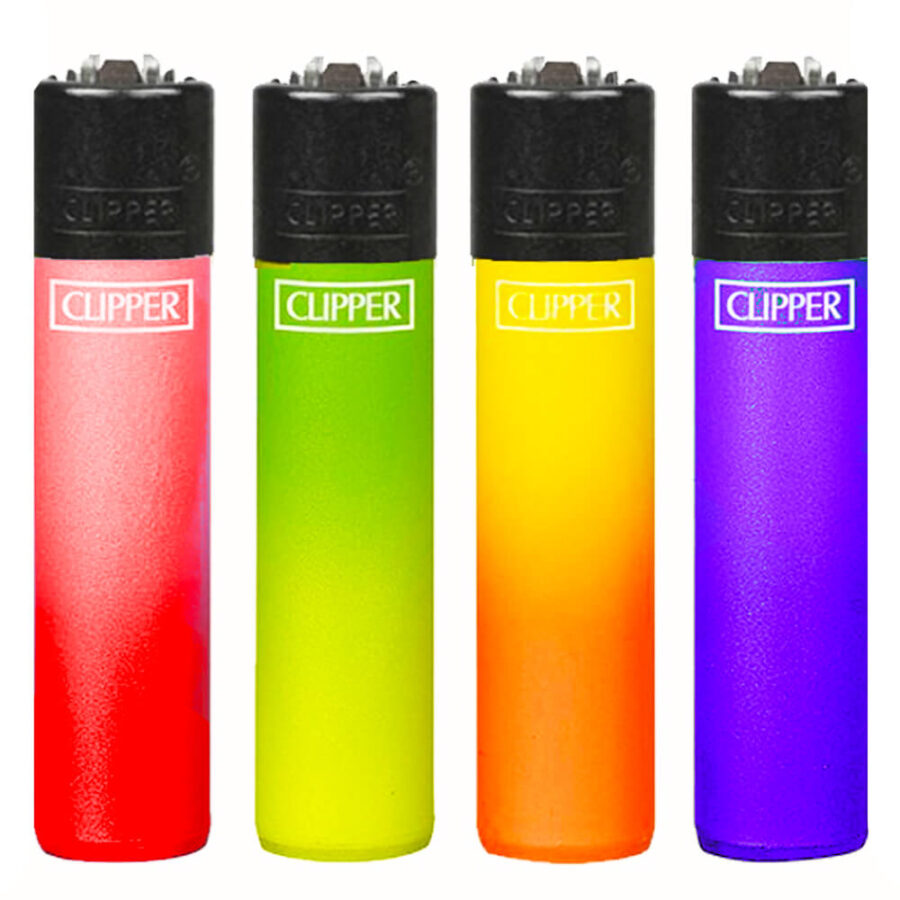 Clipper Feuerzeuge Metallic Gradient 6 (24stk/display)