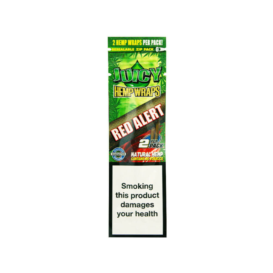 Juicy Jay's Hanf Wraps Blunt Red Alert (25stk/display)