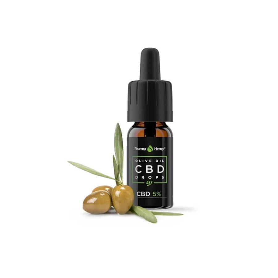 Pharma Hemp CBD Drops Olivenöl 5% (10ml)