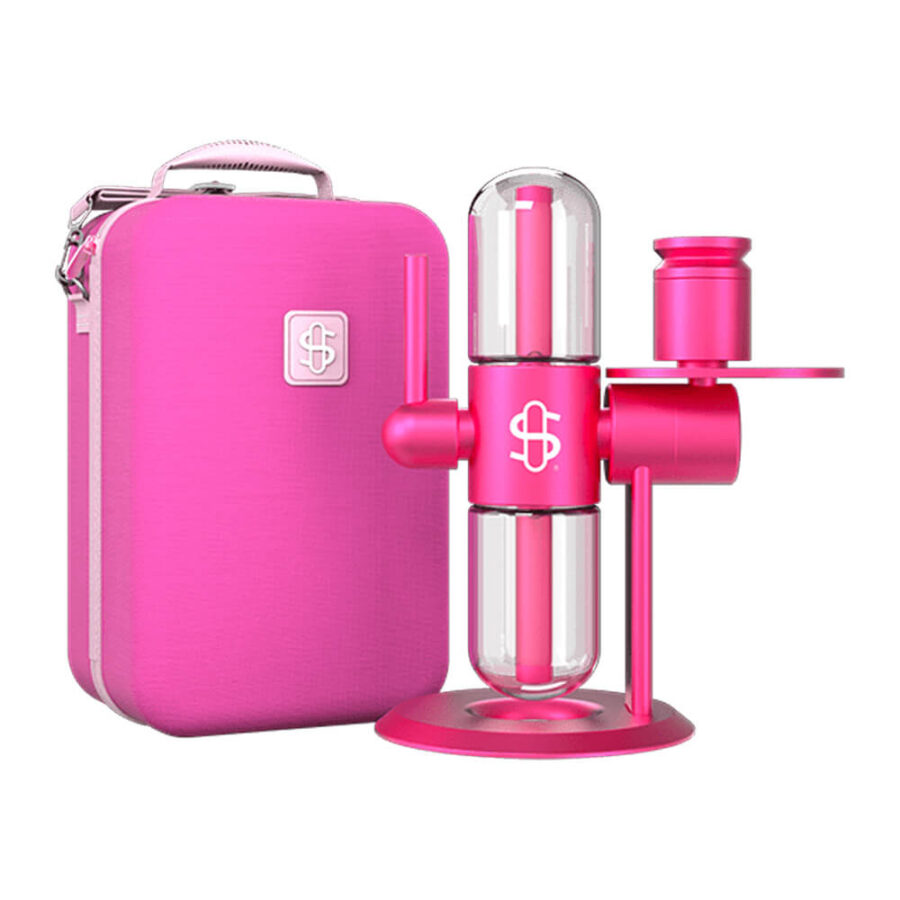 Stündenglass Compact Gravity Infuser 360 Grad Bong Vaporizer Pink