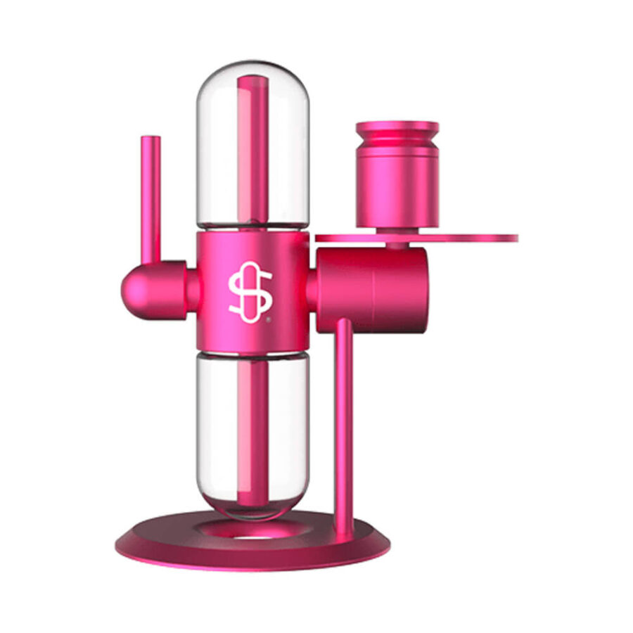 Stündenglass Compact Gravity Infuser 360 Grad Bong Vaporizer Pink