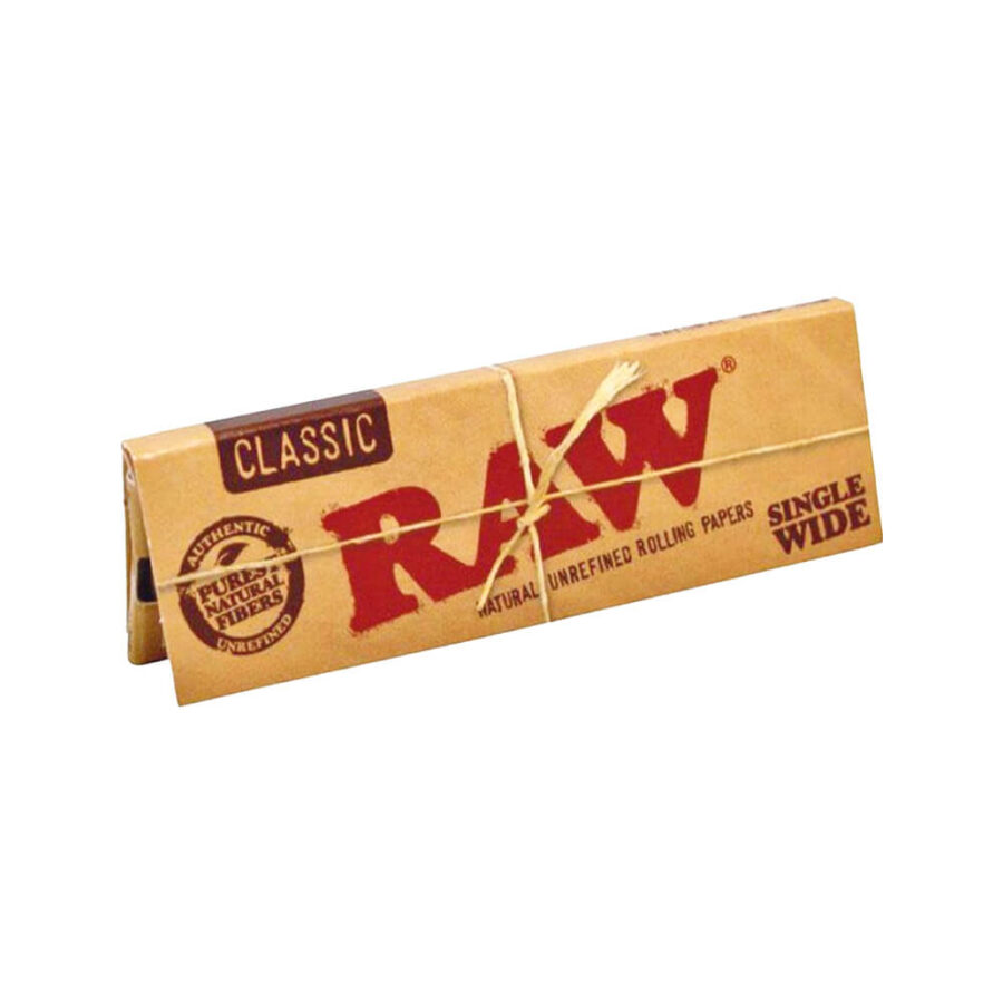 RAW Single Wide Rolling Papers (50stk/display)