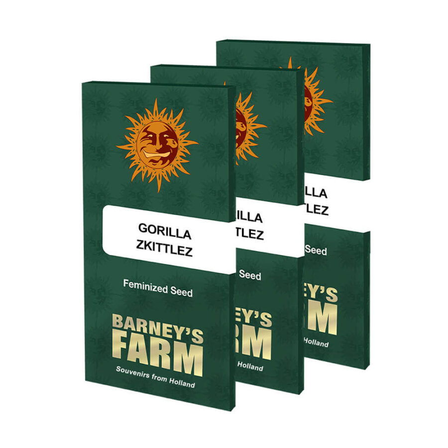 Barney's Farm Gorilla Zkittlez (3 Samen Packung)