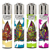 Clipper Feuerzeuge Manga Faces (24stk/display)